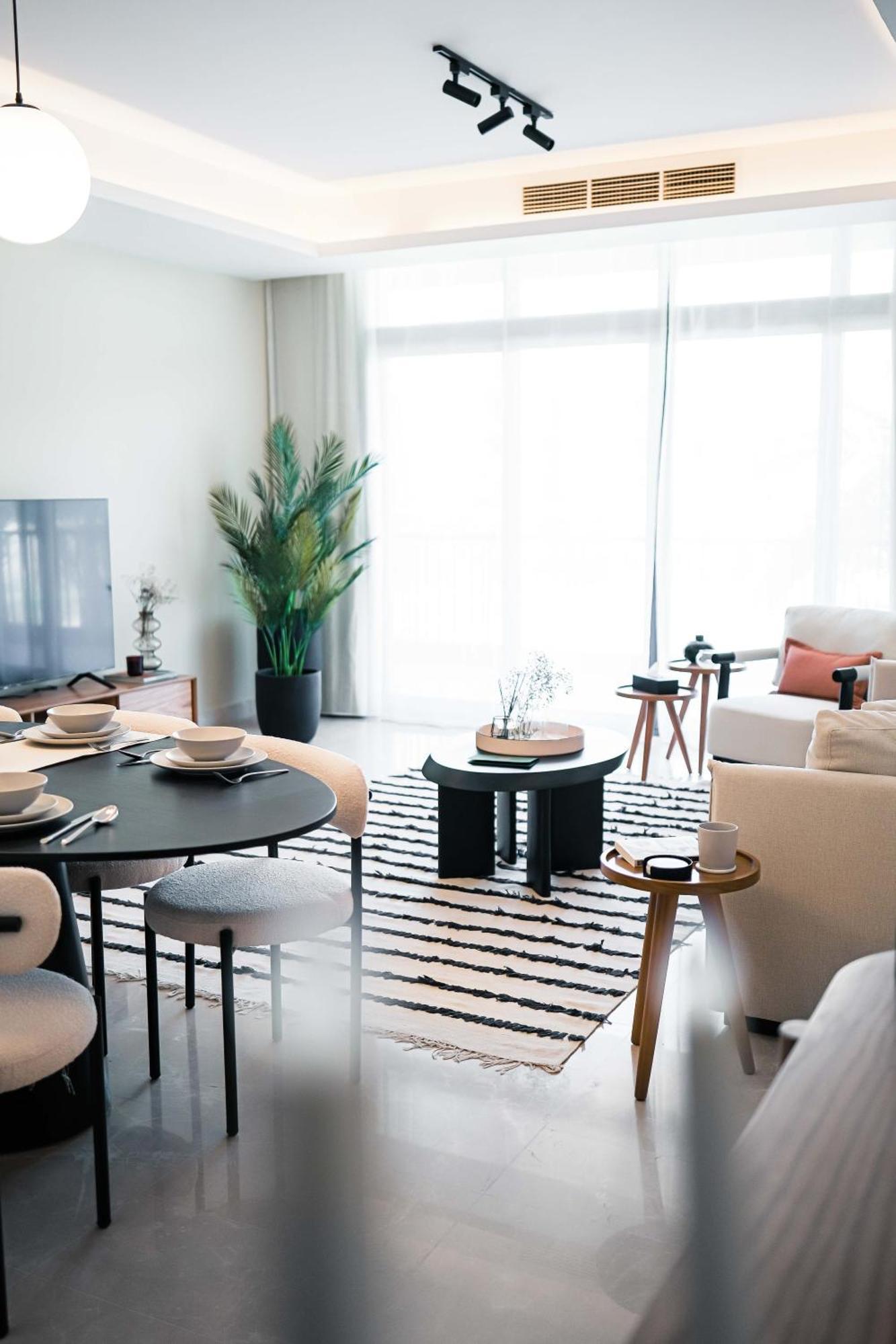 2Br Apartment Cfc Aura Living Caïro Buitenkant foto